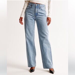 Abercrombie & Fitch High Rise Loose Fitting Jean Size 18R